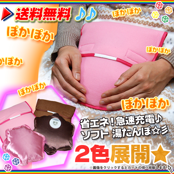 送料無料 ソフト湯たんぽ 充電式 エコグッズ 電気あんか 蓄熱 アンカ コードレス 暖房器具 カバー付 -  aimcube（エイムキューブ）-インテリア・家具・雑貨・ハンドメイド作品
