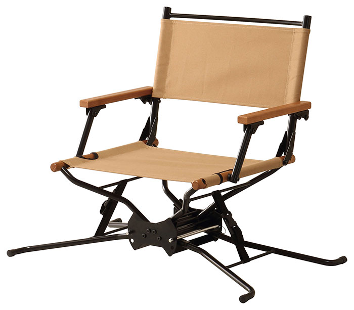 ディレクターズチェア アウトドアチェア 折りたたみチェア 椅子 ディレクターチェア ローチェア ハイチェア 高さ2段階調整  aimcube（エイムキューブ）-インテリア・家具・雑貨・ハンドメイド作品