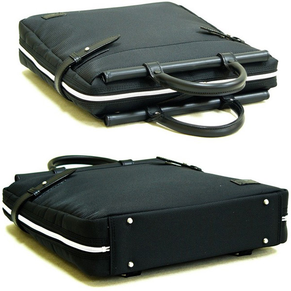 日本製ビジネスバッグ／黒 鞄 3WAYバッグ リュック ショルダー 本革取手 メンズ鞄 ショルダーベルト付 - aimcube（エイムキューブ