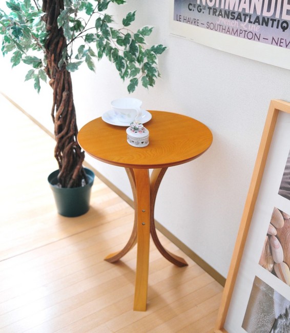 北欧風サイドテーブル コーヒーテーブル 展示台 花瓶台 飾り台 ...