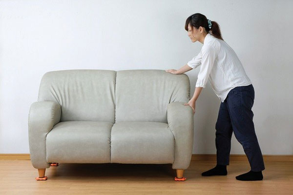 愛用 アイメディア 移動キャリー 家具リフター 重物移動 家具 家電の移動キャリー 耐荷重100kg 家具移動 台車 重量物 運搬 引っ越し 作業  大掃除 ブラック