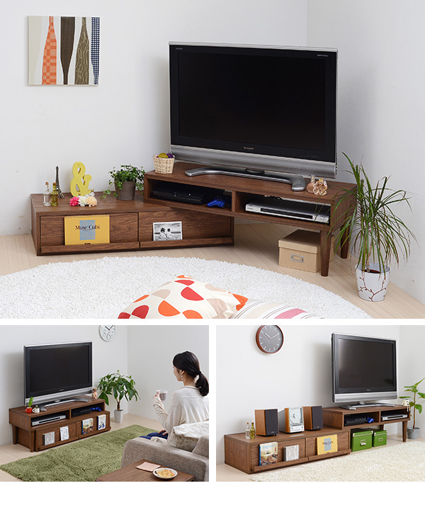 いよいよ人気ブランド 伸縮式テレビ台 ヴィンテージテイスト 