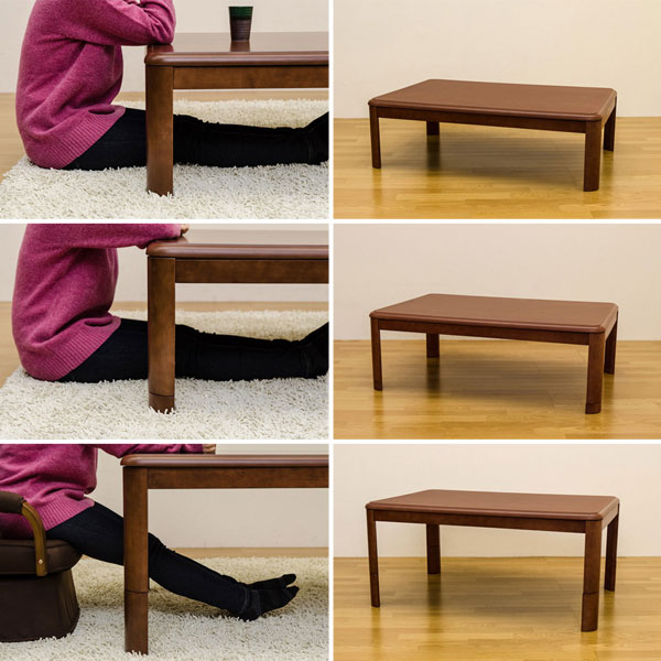 SKB KT120 SD　コタツ　ナチュラル　センターテーブル　継脚 SKB KT120 SDコタツナチュラルセンターテーブル継脚